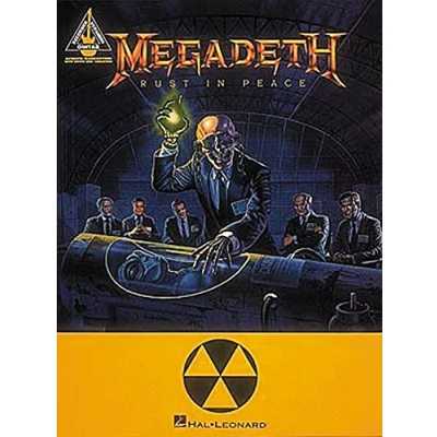 Abbildung von Rust In Peace Guitar Recorded Versions: Songbook, Tabulatur für Gitarre