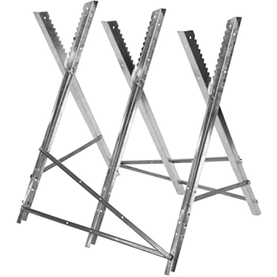 Abbildung von Güde Sägebock GSB 600 68, (Solo, 160 kg Traglast), 3 einstellbare Arbeitshöhen, zusammenklappbar
