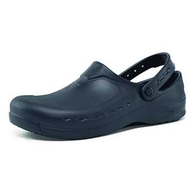 Abbildung von Shoes for Crews Arbeitsschuhe ZINC Bequeme, Wasserabweisende &amp; Rutschhemmende Clogs für Schichtarbeit, Medizin und Küchenpersonal, OB E SR Damen Herren