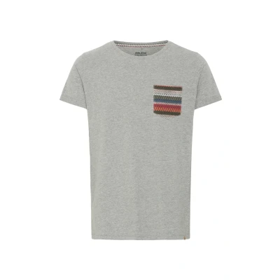 Abbildung von Blend Elandro Tshirt print, Herren, Größe: Large, Stone mix