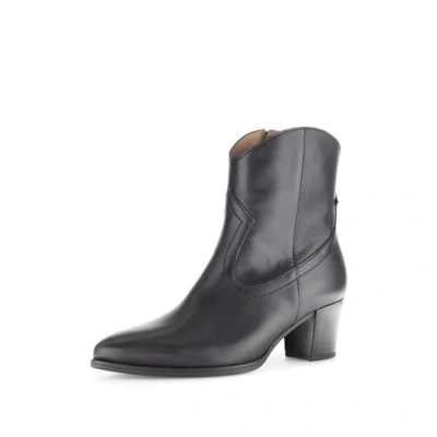 Abbildung von Gabor Elegante Cowboy/Bikerstiefelette, Damen, Größe: 38, Schwarz Schuhe
