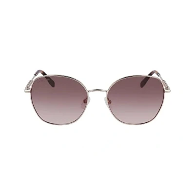 Abbildung von Lacoste Damen L257s Sunglasses, Light Gold, Einheitsgröße EU