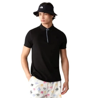 Abbildung von The North Face Premium Poloshirt, Herren, Größe: Small, Black