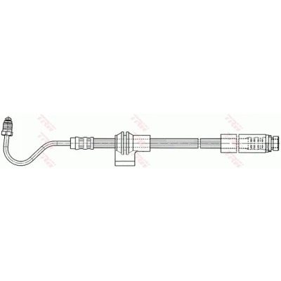 Abbildung von TRW PHD561 Bremsschläuche 465 M10x1 FORD: FIESTA 5