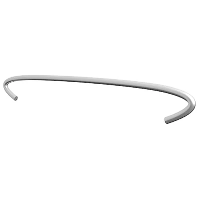 Abbildung von vidaXL 50x Gabionen Distanzhalter Distanzhaken Spannhaken Abstandshalter Haken für Gabione Steinkorb Steinzaun Verzinkter Stahl 40cm 3,5mm