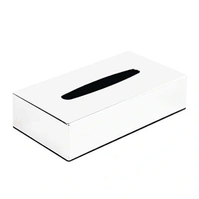 Abbildung von Bolero CF121 Chromierte rechteckige Papiertuch Box, 61 x 254 139 mm