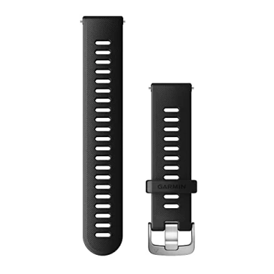Abbildung von Garmin Schnellwechsel Armband 20mm, passend für Venu, Venu 2Plus, SQ/ SQ2, vivoactive 3/ 5, vivomove Serie, Forerunner 55/ 245/ 645, Approach S40/ S42/ S12, D2 Air