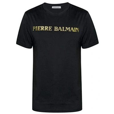 Abbildung von BALMAIN T Shirt PIERRE Logo Baumwolle