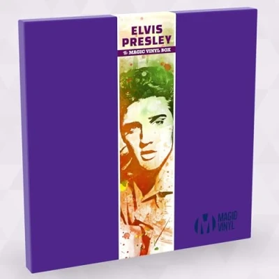 Abbildung von Elvis Presley Magic V Box 3 Vinylschallplatten einzigartig und limitiert Top Geschenk! [Vinyl LP]