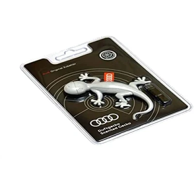 Abbildung von Audi Original Duftspender Duftgecko hellgrau 000087009A Orangen Duft