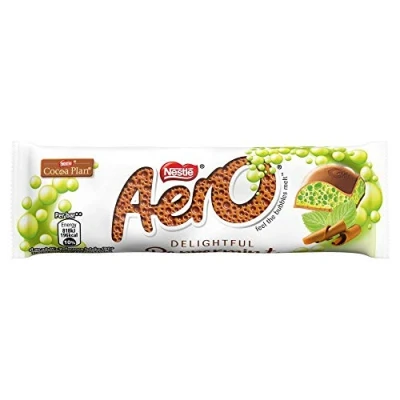 Abbildung von Aero Bubbly Pfefferminze Riegel 36g 8er Packung