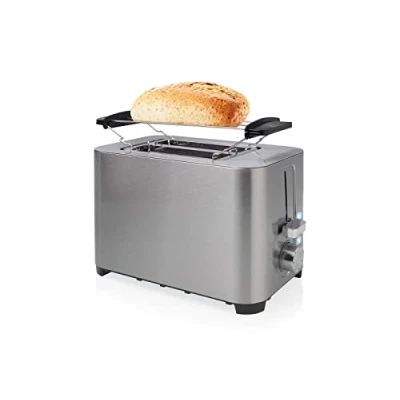 Abbildung von Princess 01.142400.01.001 Edelstahltoaster 2, 2 Scheibe(n), Edelstahl, Tasten, Drehregler, China, 850 W
