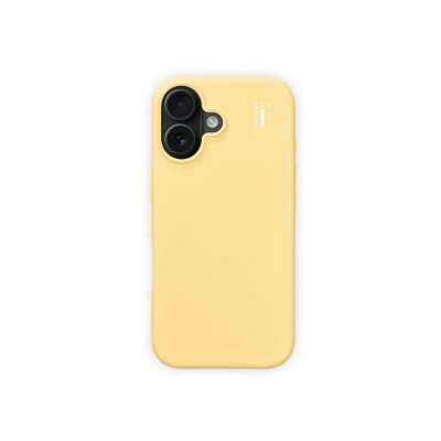 Abbildung von Apple iPhone 16 Hülle Kunststoff iDeal of Sweden Hard Case/Backcover Handyhülle Gelb Shockproof/Stoßfest