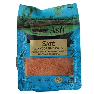 Abbildung von Asli Saté Erdnuss Sauce (Mix) mild 200 g