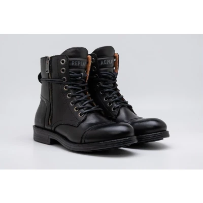Abbildung von Replay PHIM Schnürstiefelette, Herren, Größe: 41, Black Schuhe