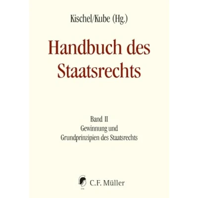 Abbildung von Handbuch des Staatsrechts Neuausgabe: Band II: Gewinnung und Grundprinzipien