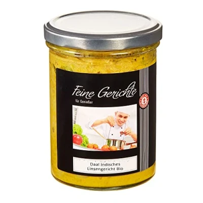 Abbildung von Schrader Daal Indisches Linsengericht Bio vegan 370g im Glas