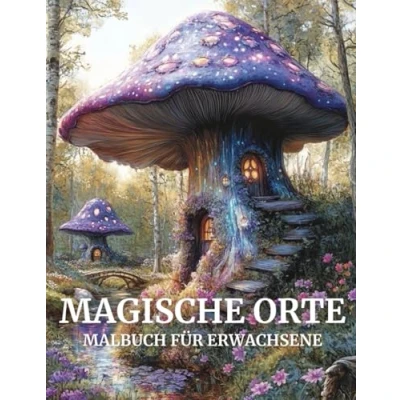 Abbildung von Magische Orte Malbuch für Erwachsene: 40 verzaubernde Malseiten mit geheimnisvollen Landschaften und traumhaften Schauplätzen kreative Entspannung.