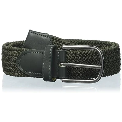 Abbildung von Jack &amp; Jones Jacfall BELT Unisex Flechtgürtel, Größe: 80, Forest night