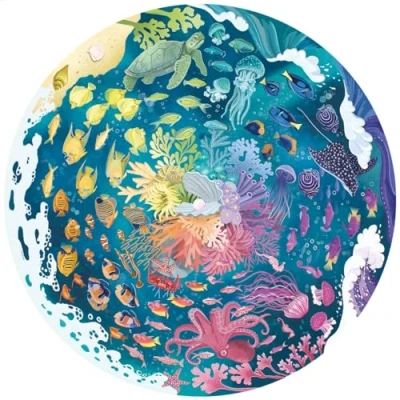 Abbildung von Ravensburger Circle OF Colors Ocean &amp; Submarine Puzzle für Kinder, Größe: One Size, Mehrfarbig