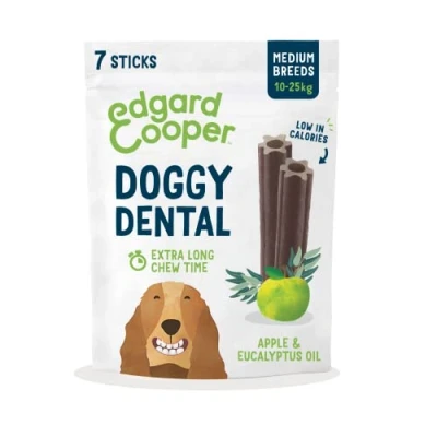 Abbildung von Edgard&amp;Cooper Doggy Dental Apfel Hundesnacks M...