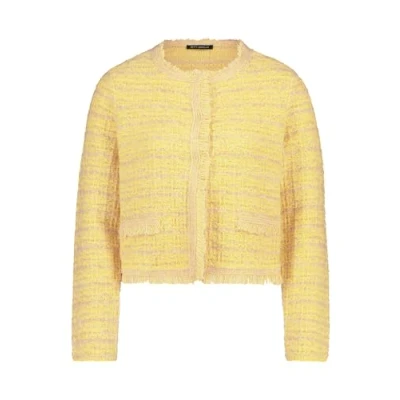 Abbildung von Betty Barclay Strickjacke, Damen, Größe: 38, Patch yellow nature