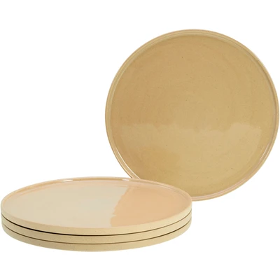 Abbildung von CreaTable Speiseteller &quot;Futuro&quot;, (Set, 4 St.), Teller Set für Personen, Ø 26 cm, Steinzeug