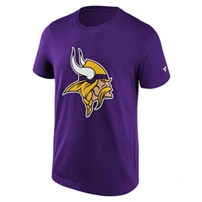 Abbildung von Fanatics NFL Minnesota Vikings Primary Logo Graphic T Shirt Farbe Lila, Größe XXL