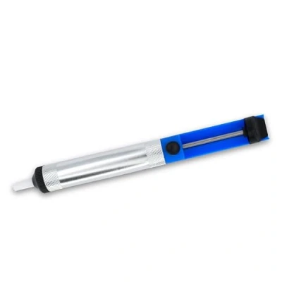 Abbildung von BIGtec Entlötsaugpumpe antistatisch Entlötpumpe Pumpe Lötabsauger Sauger Lötzinn Absaugpumpe Entlöten Auslöten Löten Löthilfe Teflonspitze Leichtmetall