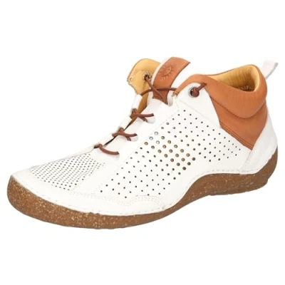 Abbildung von Cosmos Comfort Sportlicher Schnürer, Damen, Größe: 40, Weiss Leder