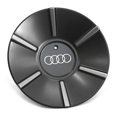 Abbildung von Audi 4J3601165A Radzierkappe (1 Stück) Nabenkappe Radnabenabdeckung Radkappe, schwarz matt