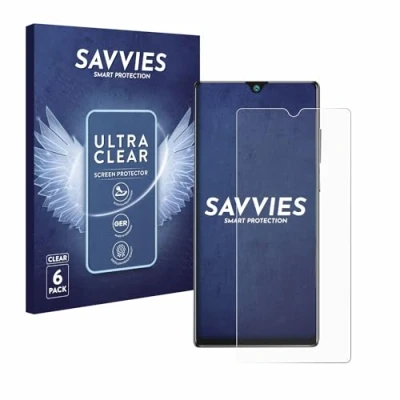 Abbildung von Savvies 6 Stück Schutzfolie für Cubot P40 Displayschutz Folie Ultra Transparent