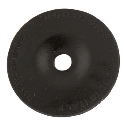 Abbildung von Acavallo Gebissscheiben Contoured Schwarz One size