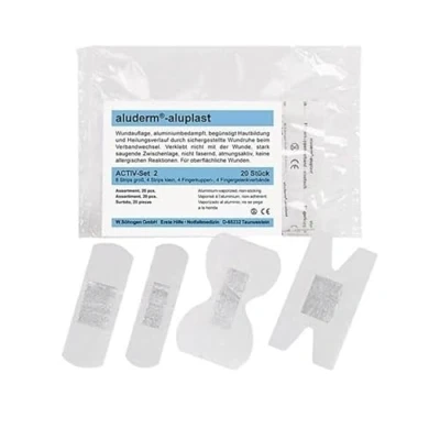 Abbildung von Aluderm Aluplast Activ set 2 elastisch S 20 St