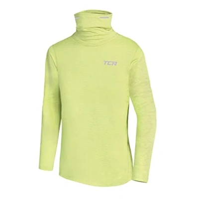 Abbildung von TCA Jungen Warm Up Trichterhals Thermo Laufshirt Licht Grün, 10 12 Jahre