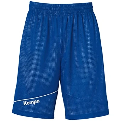 Abbildung von Kempa Herren Reversible Klassische Shorts, Royal/Weiß, L