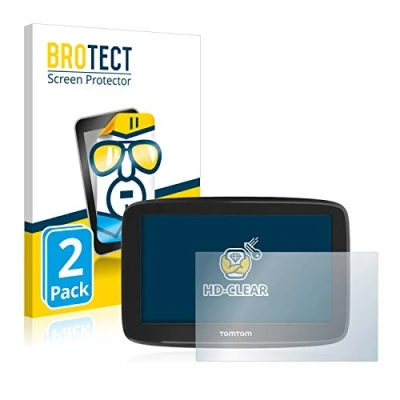 Abbildung von BROTECT (2 Stück Schutzfolie für TomTom GO Basic (6&quot;) Displayschutz Folie Ultra Klar