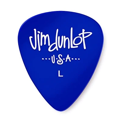 Abbildung von Jim Dunlop 486PLT Plektren Satz Gels Light Player (12 Stück) Blau
