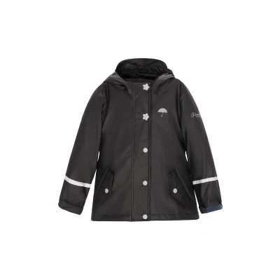 Abbildung von SCHMUDDELWEDDA Regenjacke aus recyceltem Material 104 / Schwarz 100% Polyester (recycelt)