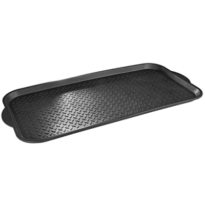 Abbildung von Walser Antirutschmatte Safetray, Mehrzweckwanne, Abtropfmatte Auto Kofferraumwanne, Schuhablage, Schuhabtropfschale, Ölwanne, Auffangwanne, Napfunterlage, Kunststoffwanne, Öl Auffangwanne L 99x47x3cm