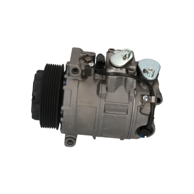 Abbildung von BOSCH 1 986 AD1 257 Kompressor 12V PAG 46 R134a mit Montageanleitung, Dichtring MERCEDES BENZ: ML Klasse, SLK, S Klasse Limousine