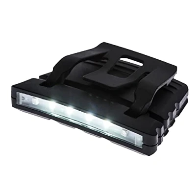 Abbildung von Portwest LED Kappenlicht, Größe: Einheitsgröße, Farbe: Schwarz, PA72BKR