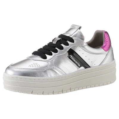 Abbildung von Tamaris Sneaker low, Damen, Größe: 36, Silver comb Schuhe