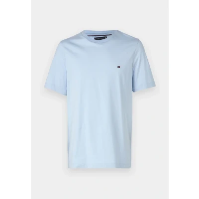 Abbildung von Tommy Hilfiger Seasonal FIT Solid TEE Tshirt basic, Herren, Größe: XS, Breezy blue