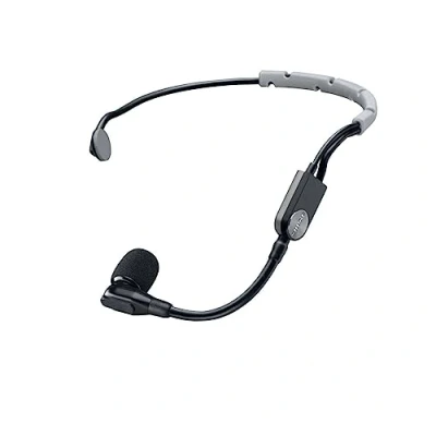 Abbildung von Shure SM35 XLR Performance Headset Kondensatormikrofon, inkl. Windschutz mit Snap Fit Halterung und Inline Vorverstärker