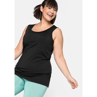 Abbildung von Sheego Top, Damen, Größe: 40, Black