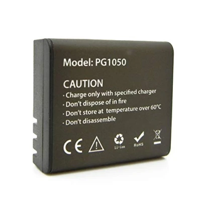 Abbildung von easypix 1472 Ionen (LiIon) 1050 mAh 3,7 V Akku wiederaufladbar Akkus (1050 mAh, (LiIon), V, schwarz)