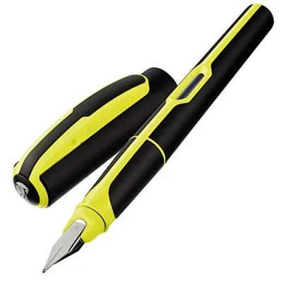Abbildung von Pelikan 939850 Füllhalter Style Neon, M Feder, gelb