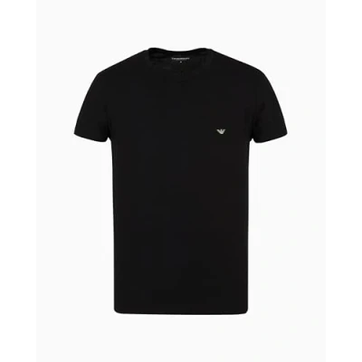 Abbildung von Emporio Armani CREW NECK Unterhemd/shirt, Herren, Größe: Small, Black