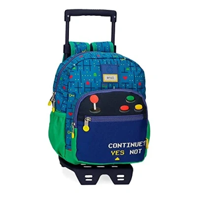 Abbildung von Enso Gamer Vorschulrucksack mit Trolley, 23 x 28 10 cm, Polyester, 6,44 l